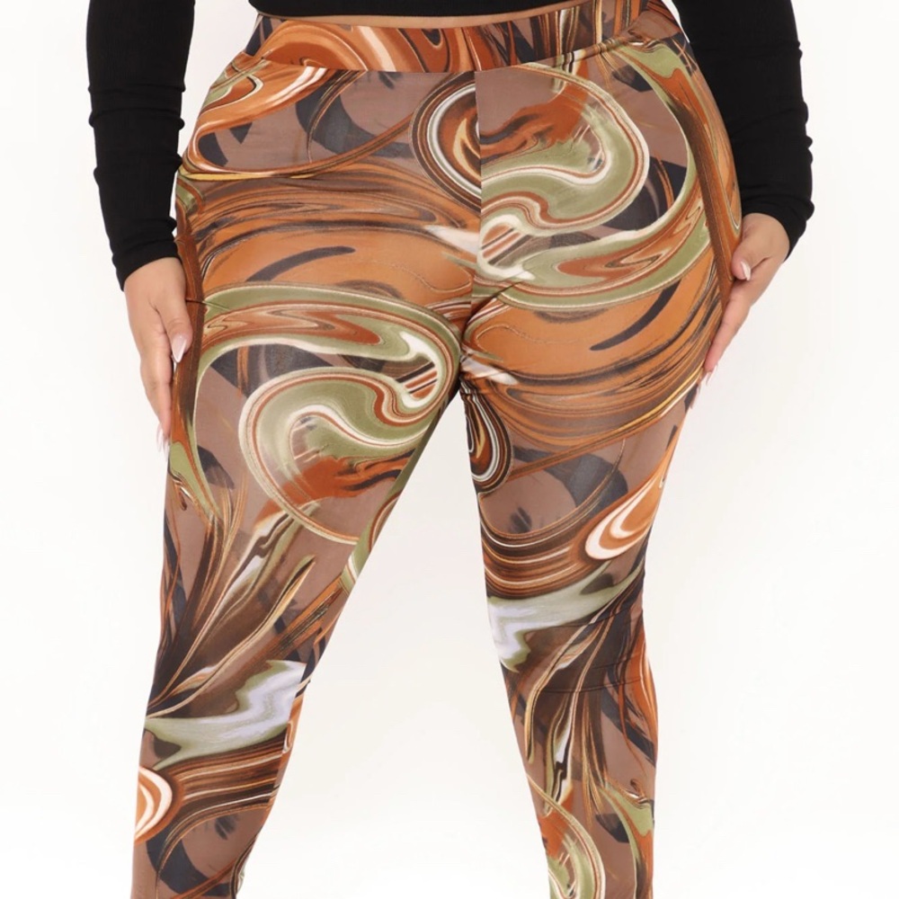 Mesh leggings